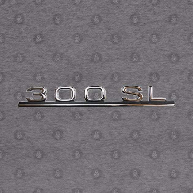 Mercedes-Benz 300 SL Convertible W198 Emblem by PauHanaDesign